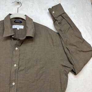 Teddy Stratford Soktas Zip Fit Shirt Olive Green Mens XL 4 Classic
